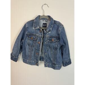 Gap Kids Y2K 2001 Denim Jacket Kids Sz XS (4) EUC